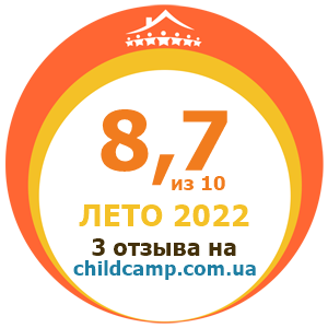Оцінка табору за Літо 2022 за відгуками батьків на childcamp.com.ua - портал дитячих таборів