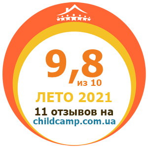 Оцінка табору за Літо 2021 за відгуками батьків на childcamp.com.ua - портал дитячих таборів