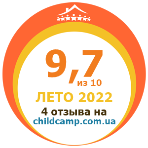 Оцінка табору за Літо 2022 за відгуками батьків на childcamp.com.ua - портал дитячих таборів