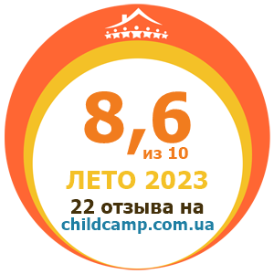Оцінка табору за Літо 2023 за відгуками батьків на childcamp.com.ua - портал дитячих таборів
