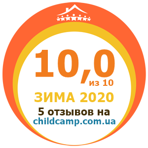 Оцінка табору за Зима 2020 за відгуками батьків на childcamp.com.ua - портал дитячих таборів