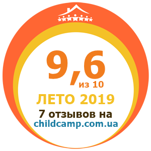 Оцінка табору за Літо 2019 за відгуками батьків на childcamp.com.ua - портал дитячих таборів