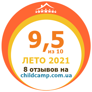 Оцінка табору за Літо 2021 за відгуками батьків на childcamp.com.ua - портал дитячих таборів