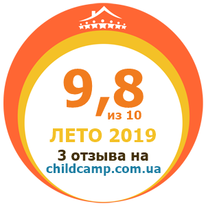 Оцінка табору за Літо 2019 за відгуками батьків на childcamp.com.ua - портал дитячих таборів