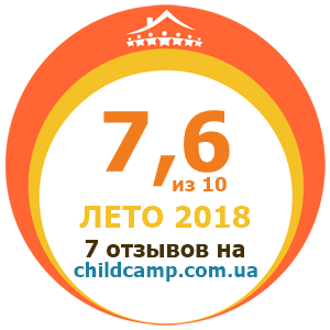 Оцінка табору за Літо 2018 за відгуками батьків на childcamp.com.ua - портал дитячих таборів