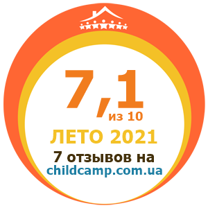 Оценка лагеря за Лето 2021 по отзывам родителей на childcamp.com.ua - портал детских лагерей