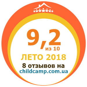 Оценка лагеря за Лето 2018 по отзывам родителей на childcamp.com.ua - портал детских лагерей