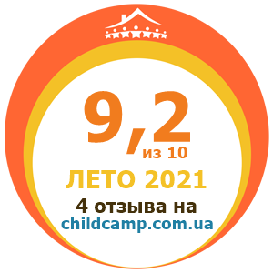 Оценка лагеря за Лето 2021 по отзывам родителей на childcamp.com.ua - портал детских лагерей