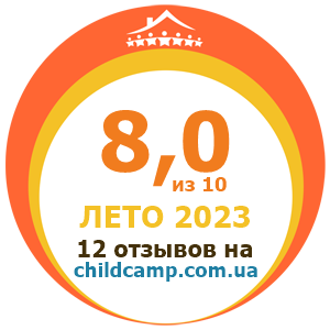 Оценка лагеря за Лето 2023 по отзывам родителей на childcamp.com.ua - портал детских лагерей