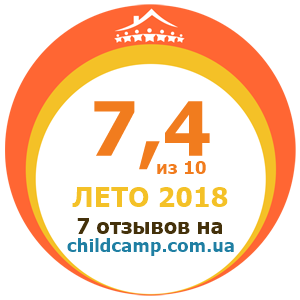 Оценка лагеря за Лето 2018 по отзывам родителей на childcamp.com.ua - портал детских лагерей