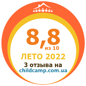 Оценка лагеря за Лето 2022 по отзывам родителей на childcamp.com.ua - портал детских лагерей