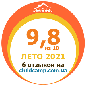 Оценка лагеря за Лето 2021 по отзывам родителей на childcamp.com.ua - портал детских лагерей