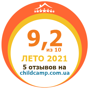Оценка лагеря за Лето 2021 по отзывам родителей на childcamp.com.ua - портал детских лагерей