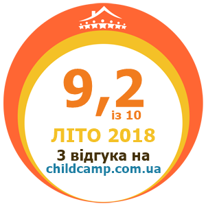 Оцінка табору за Літо 2018 за відгуками батьків на childcamp.com.ua - портал дитячих таборів